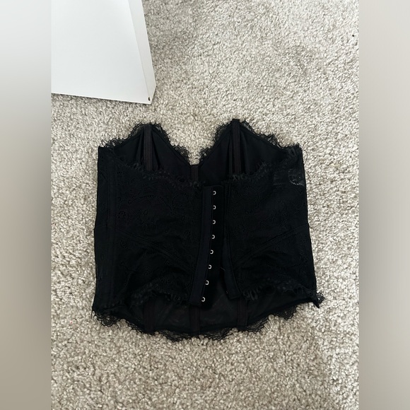 Forever 21 corset top lace black s - Picture 2 of 5